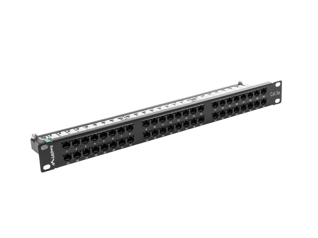 Lanberg patch panel 48 port 1U CAT.5E
