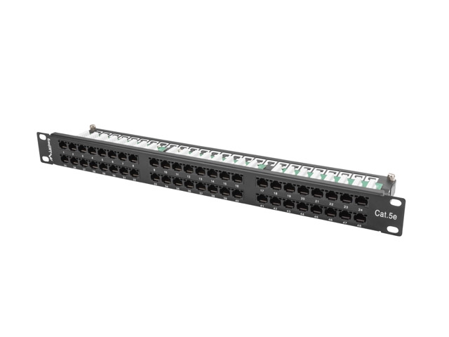 Lanberg patch panel 48 port 1U CAT.5E