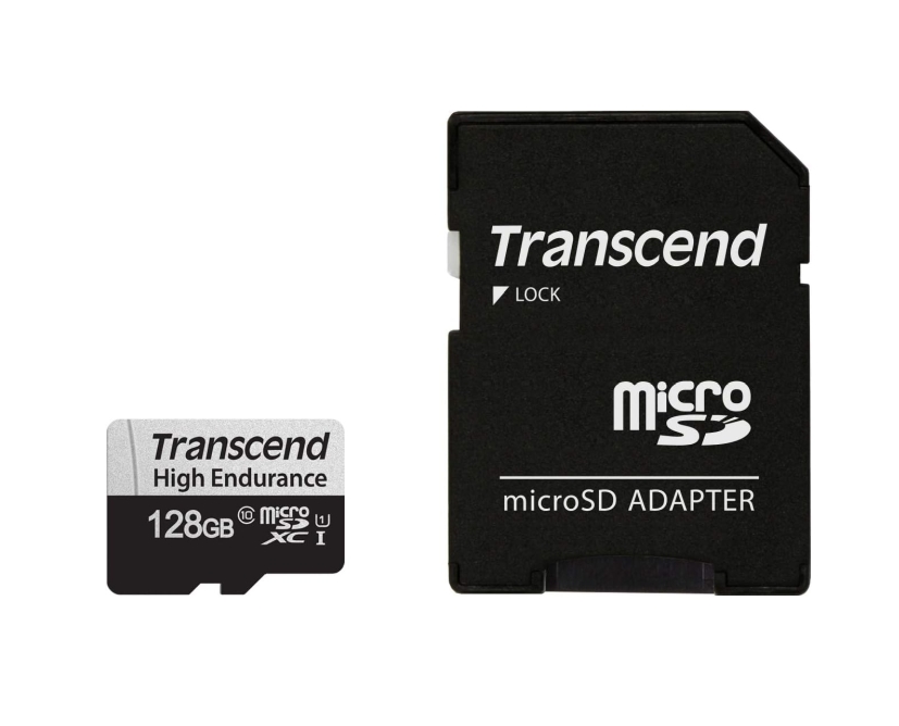 Transcend 128GB micro SD w/ adapter U1