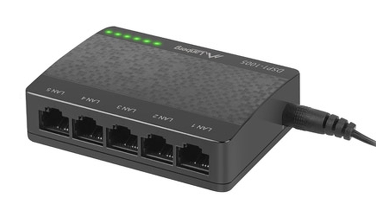 Lanberg switch DSP1-1005 5-port