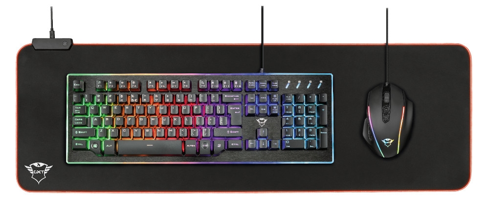 TRUST GXT 764 Glide-Flex XXL RGB Flexible Mouse Pad XXL