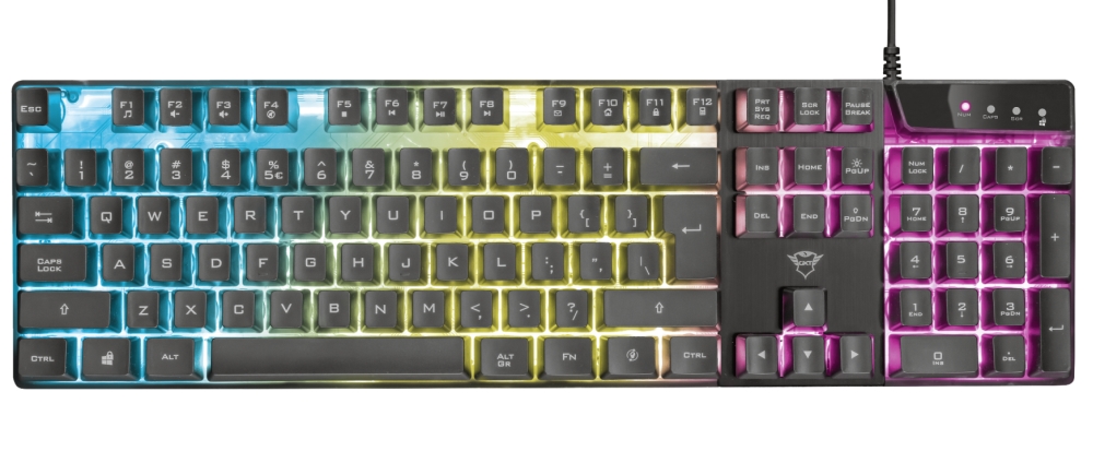TRUST GXT 835 Azor Gaming Keyboard US