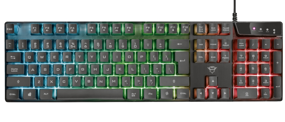 TRUST GXT 835 Azor Gaming Keyboard US