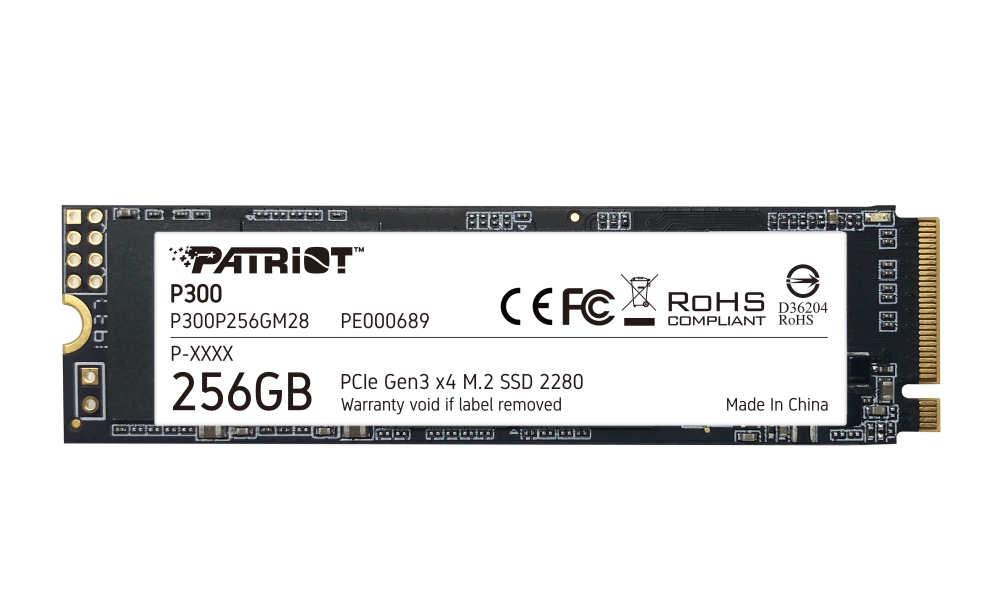 Patriot P300 256GB M.2 2280 PCIE
