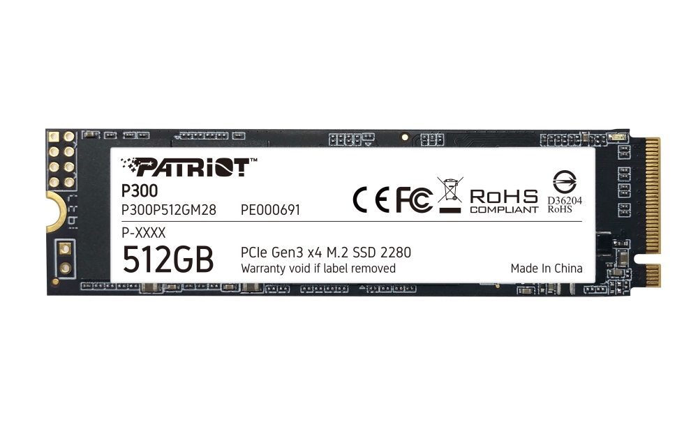 Patriot P300 512GB M.2 2280 PCIE