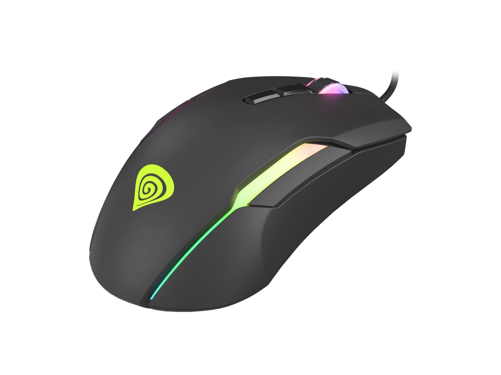 Genesis Gaming Mouse Xenon 220 6400dpi with Software Illuminated Black