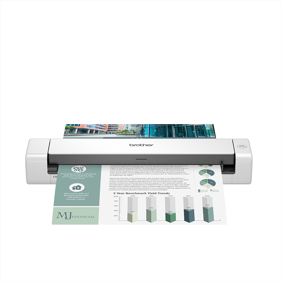 Brother DS-740D 2-sided Portable Document Scanner