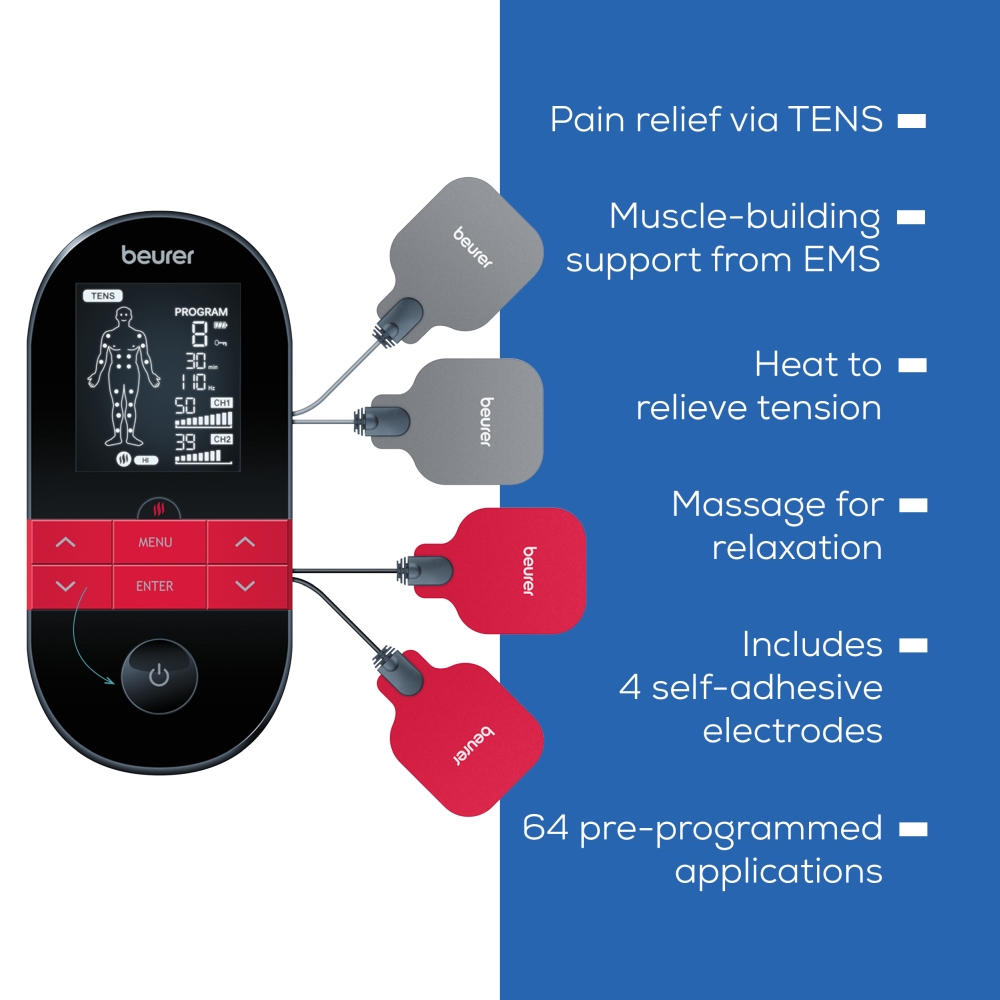 Beurer EM 59 Digital TENS/EMS device with heat function