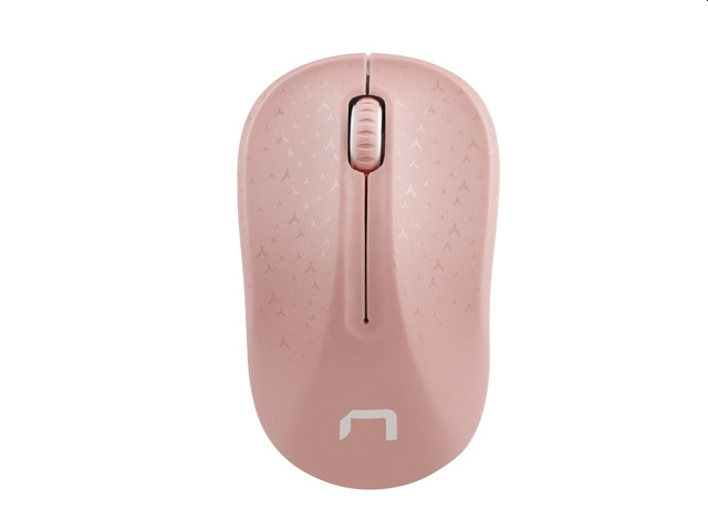 Natec Mouse Toucan Wireless 1600 DPI Optical Pink-White