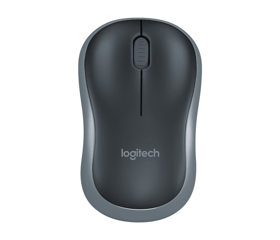 Logitech Wireless Mouse M185 - SWIFT GREY - 2.4GHZ - N/A - EWR2 - 10PK ARCA AUTO
