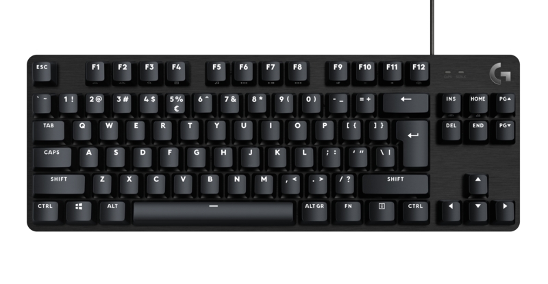 Logitech G413 TKL SE Mechanical Gaming Keyboard - BLACK - US INT'L - INTNL