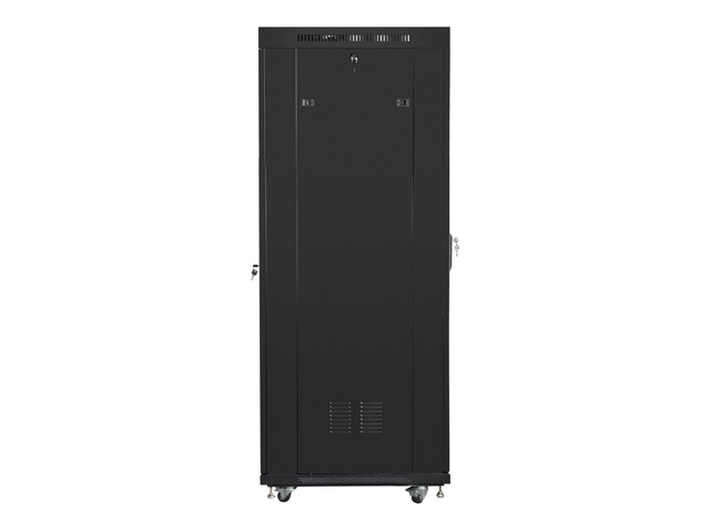 Lanberg rack cabinet 19" free-standing 37U / 600x800 self-assembly flat pack with mesh door LCD