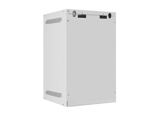 Lanberg rack cabinet 10" wall-mount 9U / 280x310 self-assembly flat pack with metal door