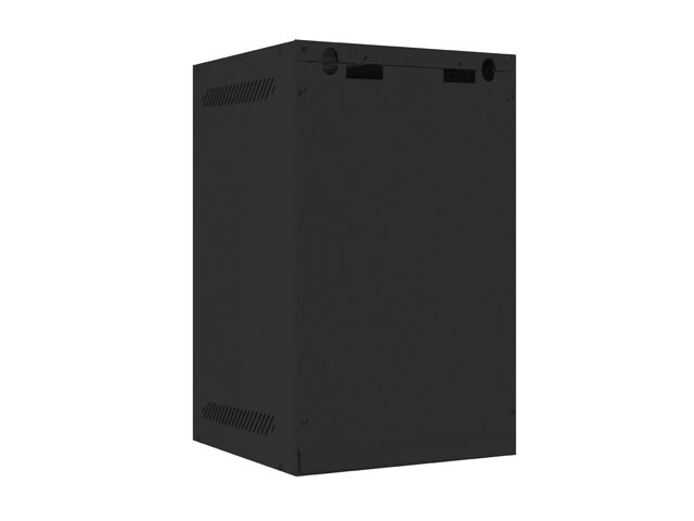 Lanberg rack cabinet 10" wall-mount 9U / 280x310 self-assembly flat pack with metal door