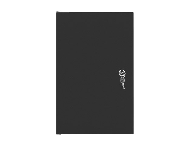 Lanberg rack cabinet 10" wall-mount 9U / 280x310 self-assembly flat pack with metal door
