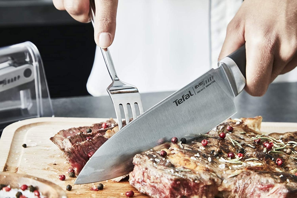 Tefal K2569004 SET KNIFE+SHARPENER EVERSHARP