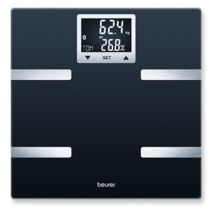 Beurer BF 720 BT diagnostic bathroom scale in black