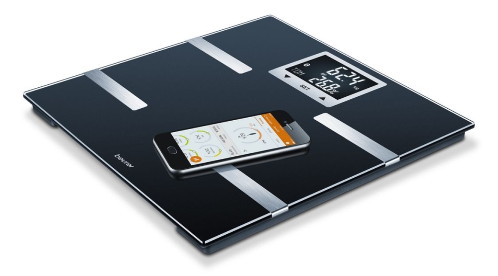 Beurer BF 720 BT diagnostic bathroom scale in black