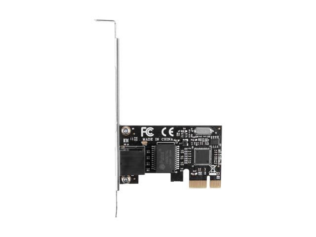 Lanberg network interface card PCI-express gigabit ethernet RTL8111C low profile