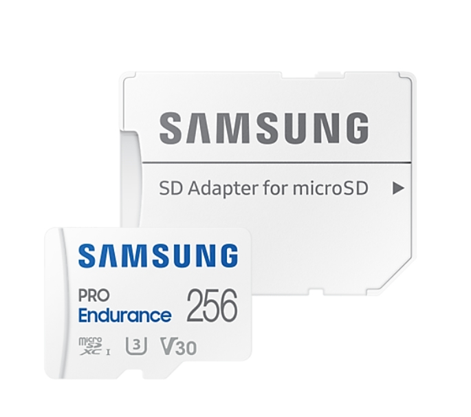 Samsung 256 GB micro SD PRO Endurance