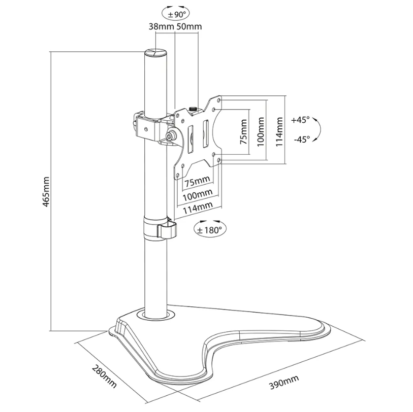 Neomounts Desk Stand