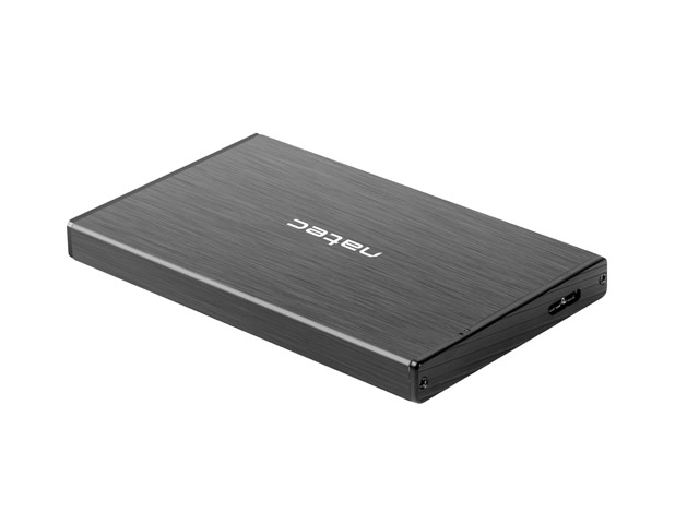 Natec External HDD/SSD Enclosure Rhino Go SATA 2.5" USB 3.0 Black
