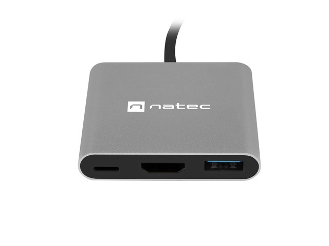 Natec USB-C Multiport Adapter 3 in 1 Fowler MINI USB 3.0
