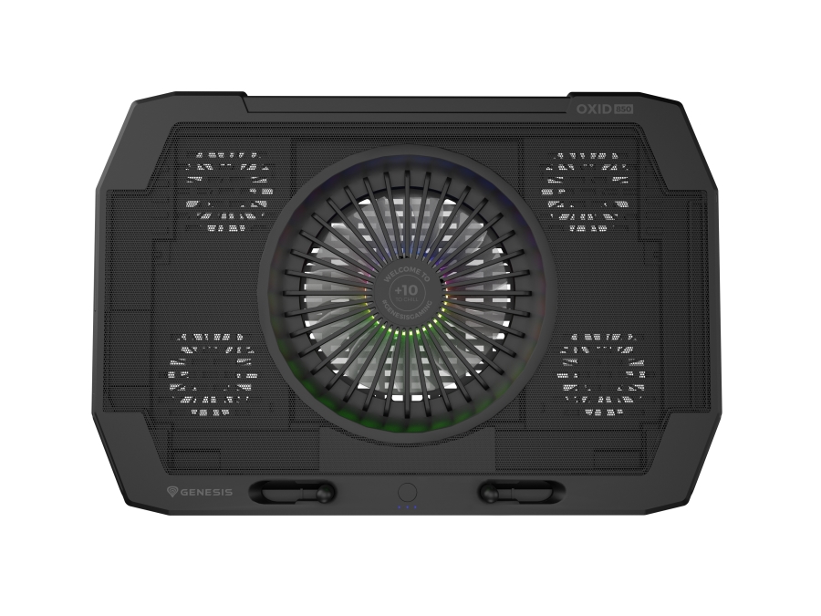 Genesis Laptop Cooling Pad Oxid 850 15.6-17.3 5 Fans