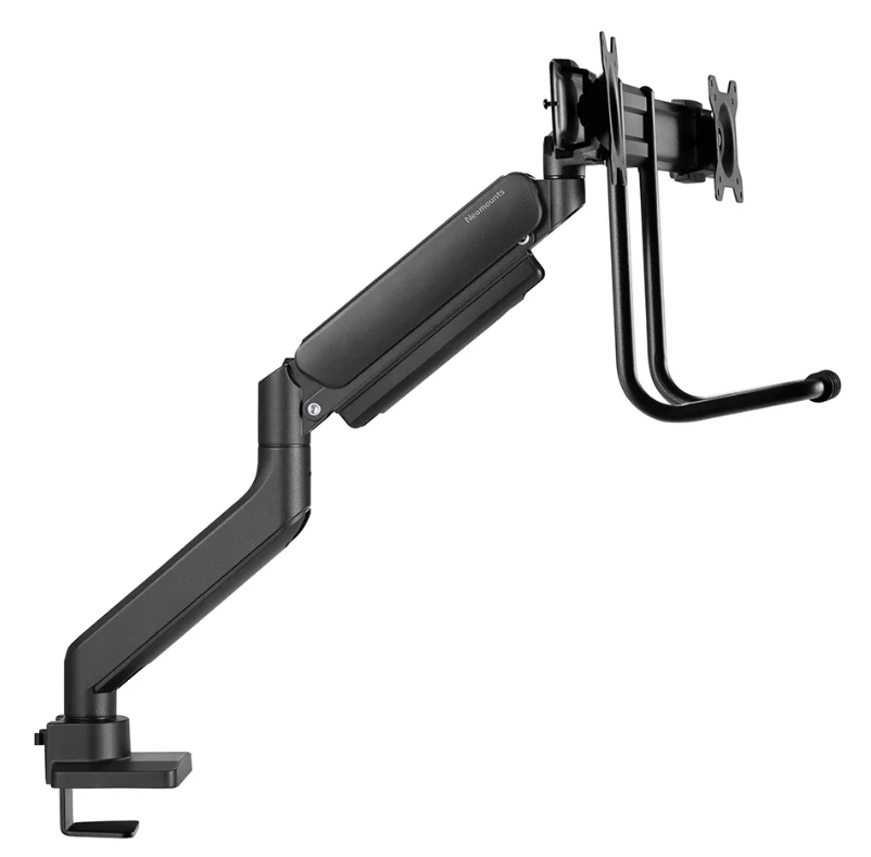 Neomounts Screen Desk Mount 2 screens (topfix clamp & grommet) for 2 Monitor Screens