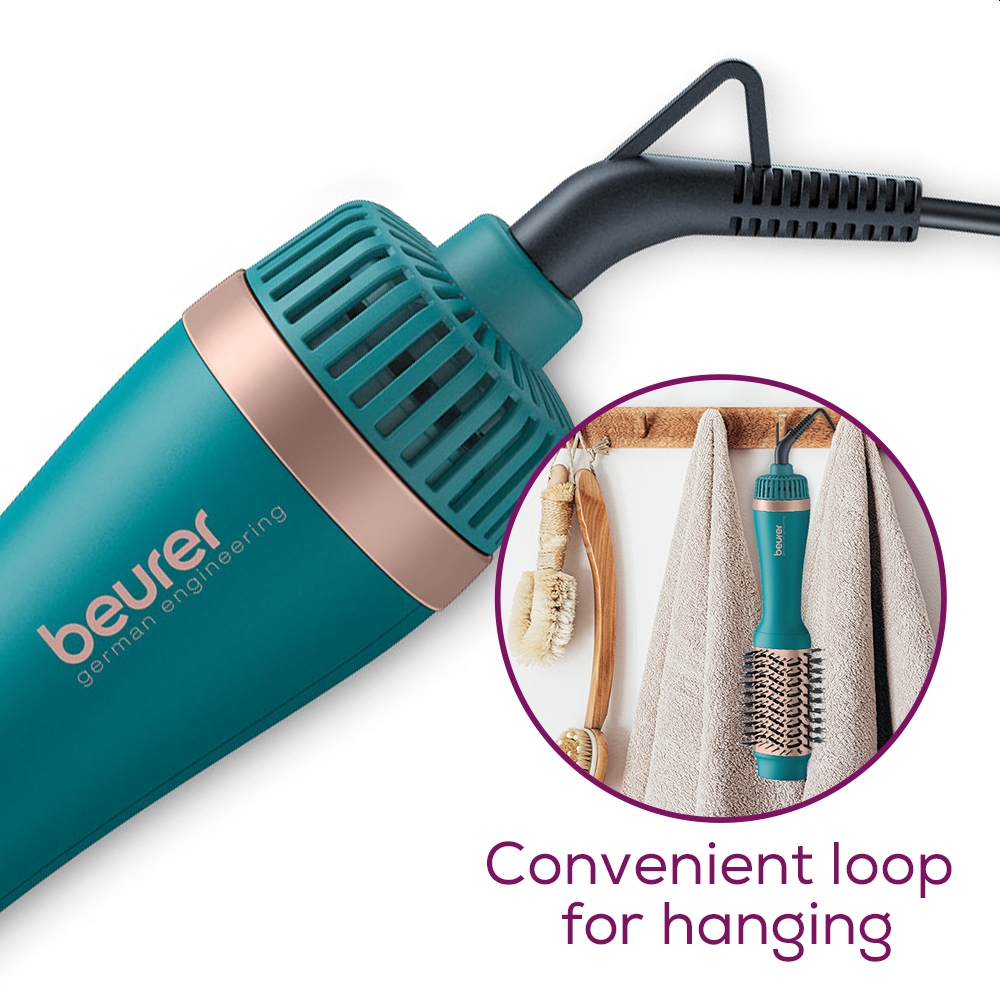 Beurer HC 45 Ocean 2-in-1 volumising hair dryer brush