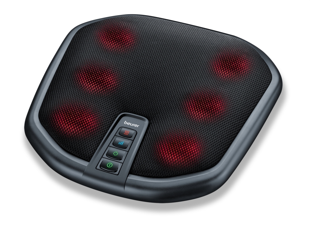 Beurer FM 70 Soothing Shiatsu foot and back massage; Heat function; 18 Shiatsu massage heads; 3 massage speeds; Removable and washable cover