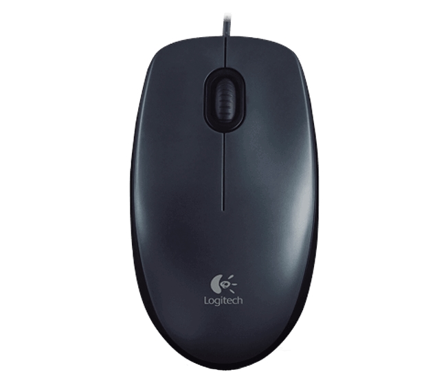 Logitech Mouse M100 Grey