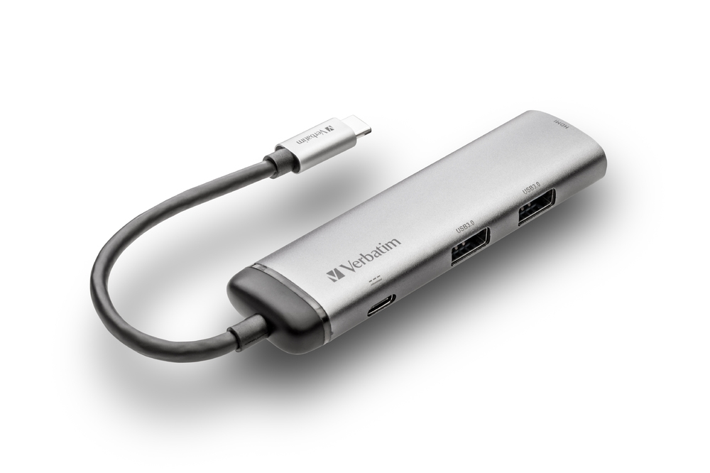 Verbatim USB-C Multiport Hub USB 3.1 Gen1/USB 3.0/HDMI