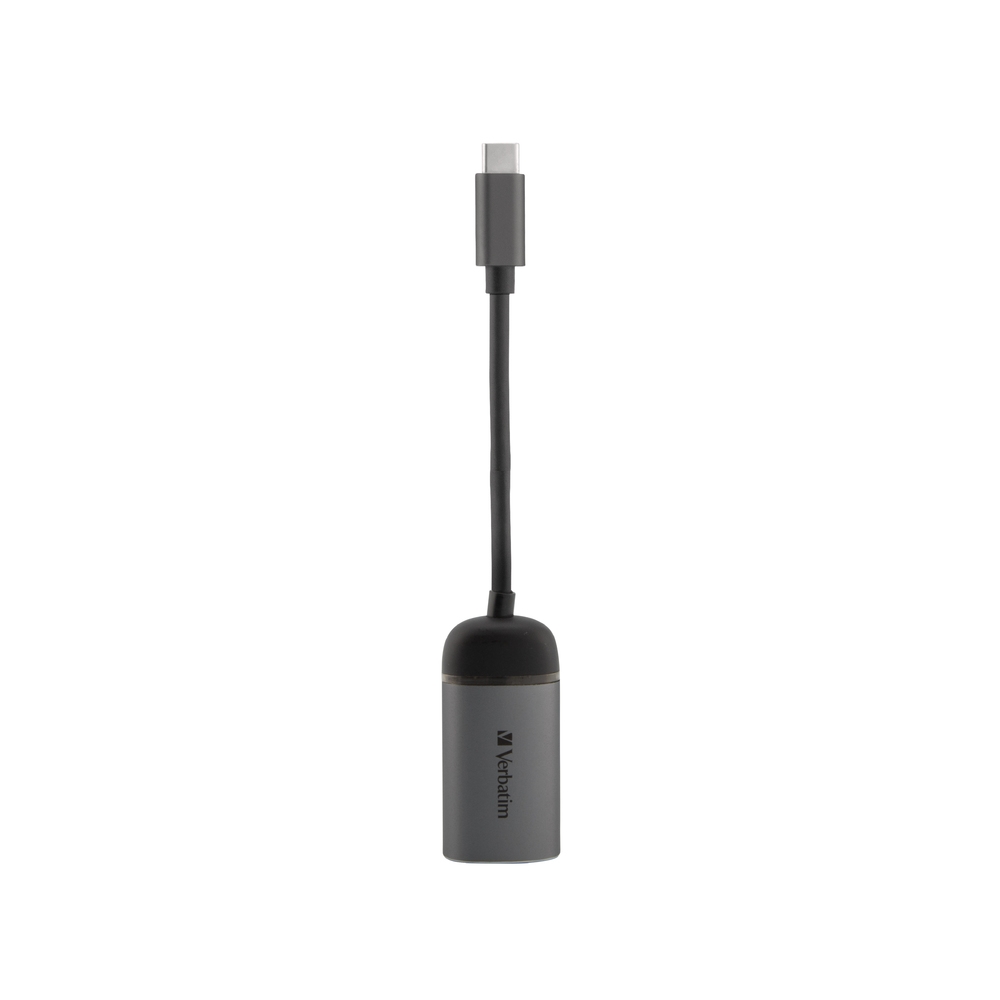 Verbatim USB-C to Gigabit Ethernet Adapter 10cm Cable