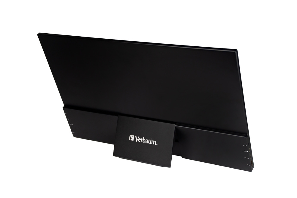 Verbatim PMT-15 Portable Touchscreen Monitor 15.6" Full HD 1080p Metal Housing