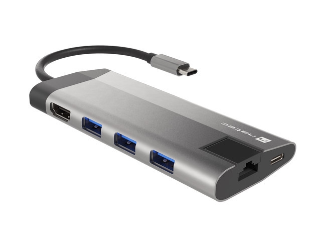Natec Fowler Plus Multiport Adapter 8 in 1