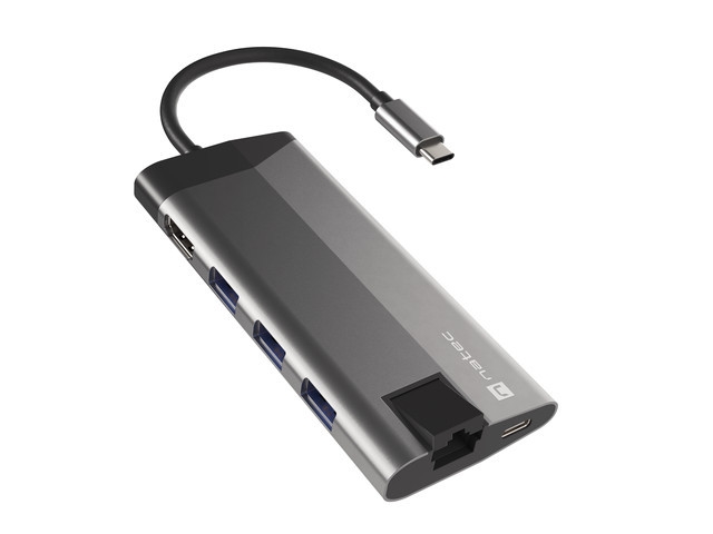 Natec Fowler Plus Multiport Adapter 8 in 1