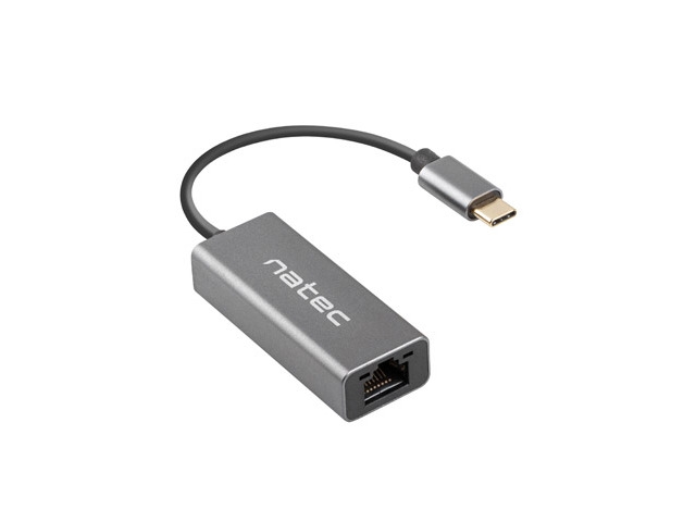 Natec Cricket USB to RJ45 Ethernet Adapter Network Card Cricket USB-C 3.1