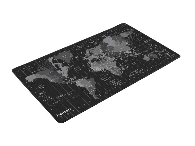 Natec Mouse Pad Time Zone Map MAXI 800x400 mm