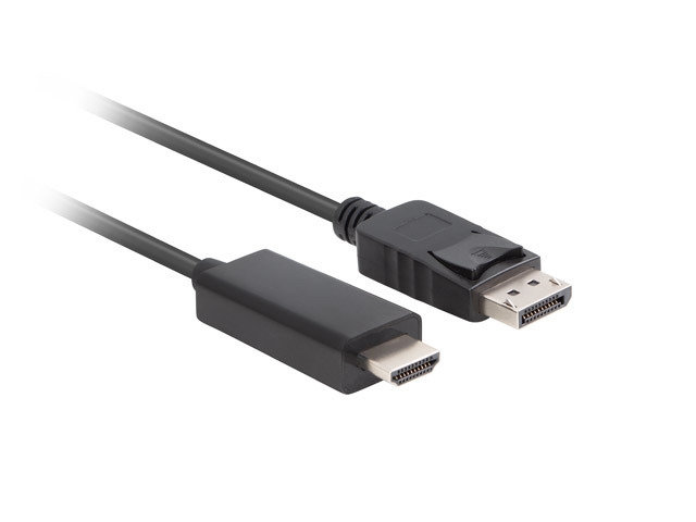 Lanberg display port (M) V1.1 -> HDMI (M) cable 1.8m