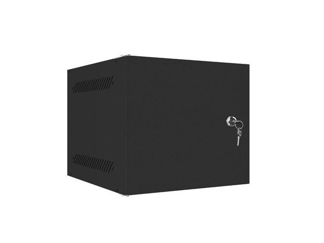 Lanberg rack cabinet 10" wall-mount 6U / 280x310 for self-assembly with metal door (flat pack)