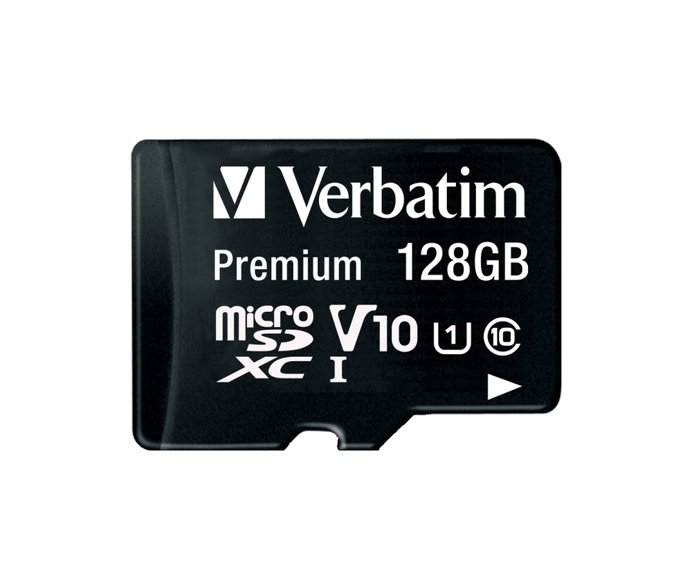 Verbatim Premium micro SDXC 128GB Class 10 (Incl. Adaptor)