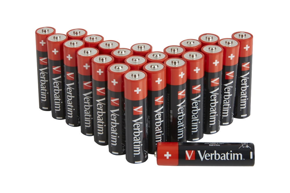 Verbatim Alkaline Battery AAA 24 Pack (Box)
