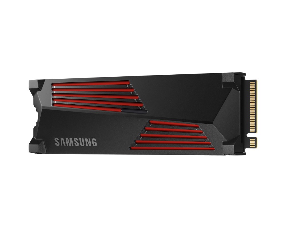 Samsung SSD 990 PRO 2TB Heatsink PCIe 4.0 NVMe 2.0 M.2 V-NAND 3-bit MLC