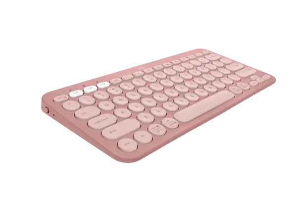 Logitech Pebble 2 Combo - TONAL ROSE - US INT'L - 2.4GHZ/BT - N/A - INTNL-973 - UNIVERSAL