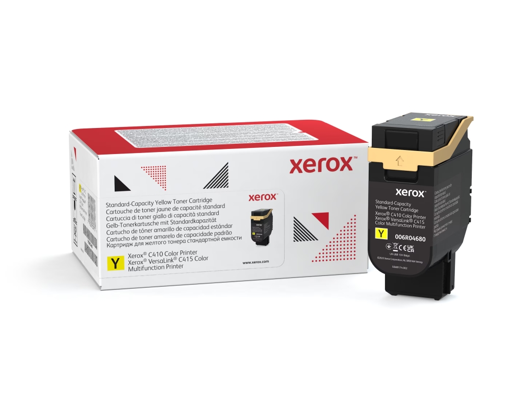 Xerox Standard Capacity Yellow Toner Cartridge C415/C410 (2k)