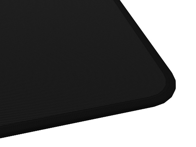 Natec mouse pad Obsidian black 300x250mm