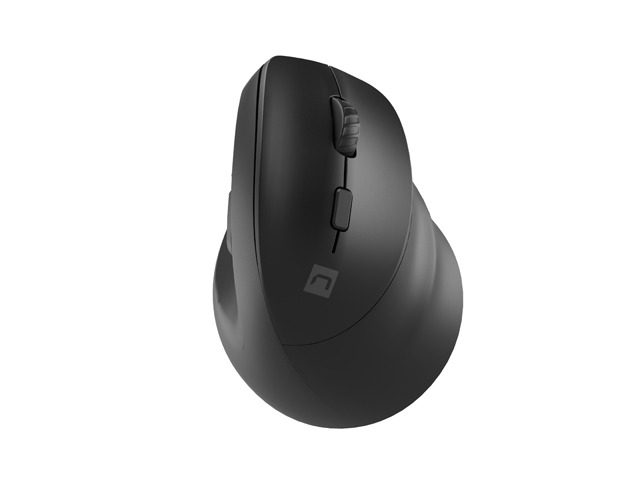 Natec Vertical Mouse Crake 2 BLUETOOTH 5.2 + 2.4GHZ BLACK 2400dpi