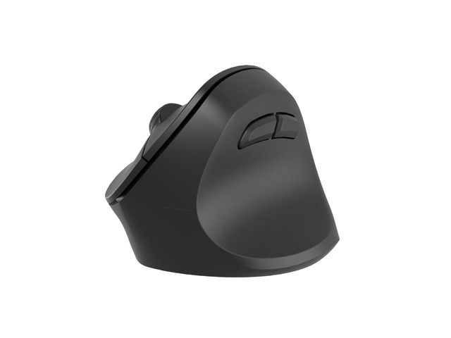 Natec Vertical Mouse Crake 2 BLUETOOTH 5.2 + 2.4GHZ BLACK 2400dpi