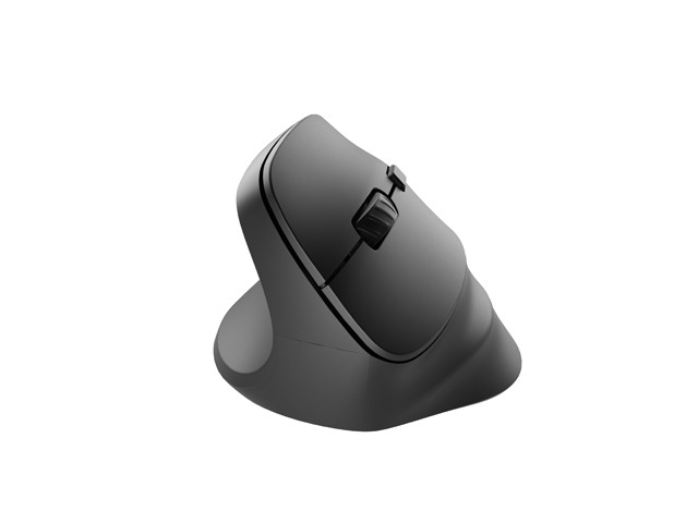 Natec Vertical Mouse Crake 2 BLUETOOTH 5.2 + 2.4GHZ BLACK 2400dpi